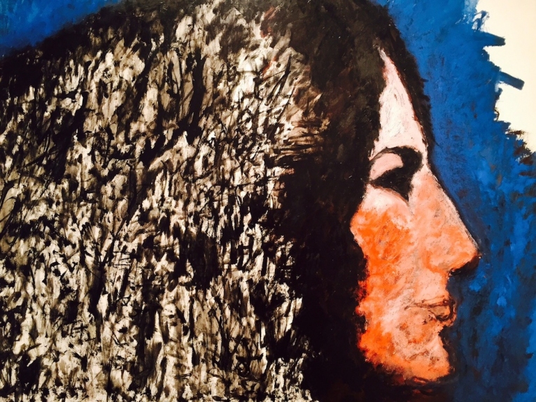 Bernard DUFOUR Laure, 2015, huile sur toile, 65 x 81 cm