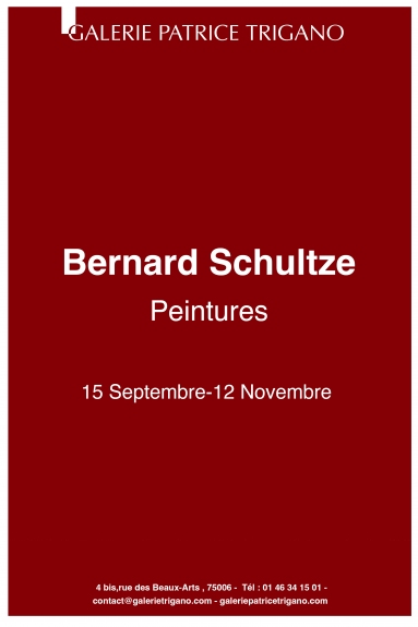 Bernard Schultze exhibition