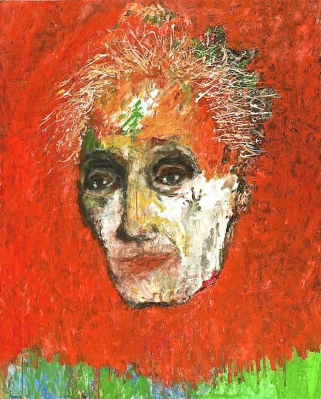 Bernard DUFOUR C'est moi, 2015, huile sur toile, 81x65 cm
