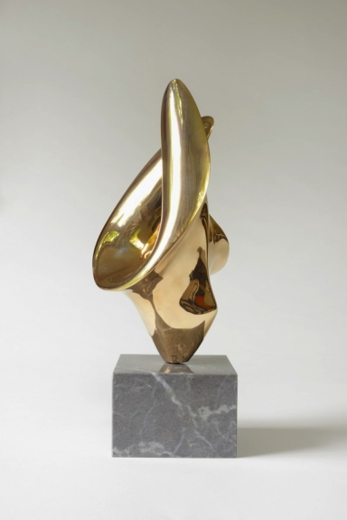 Antoine PONCET Coquillon, 2012, bronze poli, H.22 x L.13 x P.13 cm